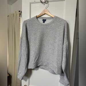 Scoop Casual Cropped Pullover